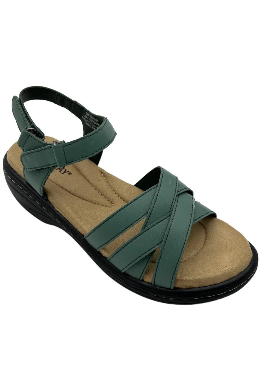ARRAY Women's Riviera Sandals Green - Wide